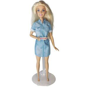 Mattel Barbie Travel & Puppy Playset Fashion Doll 2018 Blonde #FWV25